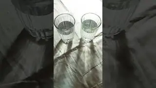 Nacl solution and water m colour experiment #youtube #dailyexperiment #physics