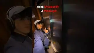 world smallest lift only 2 pessenger #lift #shortsfeed  #shorts #tranding #viral
