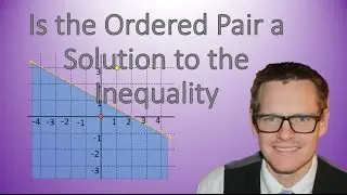 Is the Ordered Pair a Solution to the Inequality? (Simplifying Math)