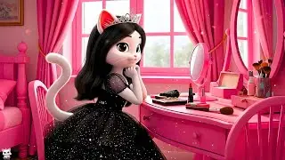 Cute Kitten Try Makeup for the First Time in life | Adorable Kitten Story🐱 #CatStory #CatLovers
