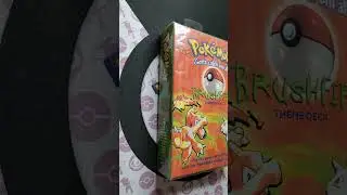 Pok&egrave;mon Brushfire 1999 Sealed Theme Deck 🔥 Possible Shadowless inside. Unboxing soon!