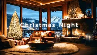 3 Hours Deep Sleep Christmas Cabin – Cozy Fireplace & Winter Night Ambience (NO-ADS)