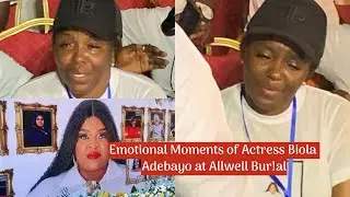 Emot!onal Moments Of Actress Biola Adebayo At Allwell Bur!al #fypシ゚viral #nollywood #biolaadebayo 