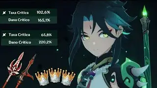 SpeedRun Xiao level 90 talent 10/10/10 + Showcase (Genshin Impact)