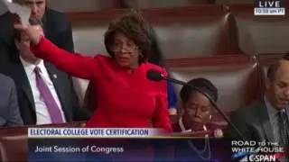 Paul Ryan bursts out laughing when Maxine Waters protests