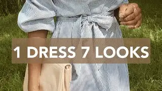 1 Maxi Dress Styled 7 Ways | Set Apart Style | Modest Fashion