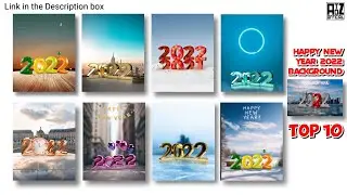 Happy New Year Photo Editing 2022 Background || Top 10 New Year 2022 Background || AtoZ official