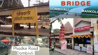 Dombivli City Ride | Phadke Road |Ganesh mandir | New Mankoli Bridge #vlog #trending #blog
