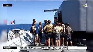 Frégate Nivose : les jeunes prennent le large