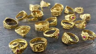 Gold Ring For Baby's ..!! 1 Gram Gold Ring For Baby's ..!! Baby Ring