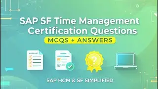 SAP SF Time Management Certification | C_THR94_2505 | SAP Certification Exam