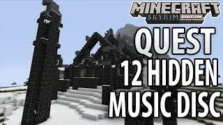 Minecraft Xbox 360 - Skyrim Mash Up Pack - Quest For 12 Hidden Disc (Tutorial)