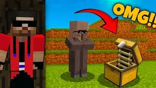 Minecraft but I FOUND MOBS HIDDEN secret base #minecraft #video 😅😰