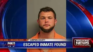 Lumpkin County escaped inmate found