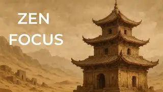 Zen Focus &mdash; 1 Hour Tibetan Bowls & Pipa in a Desert Temple | Serene Echoes
