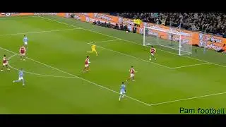 Haaland bicycle kick vs Arsenal