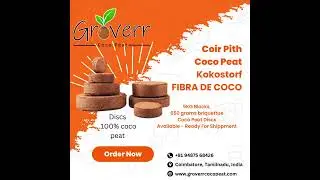 Coir Pith Export from Coimabtore