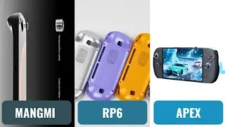 Тест OneXPlayer Apex 80W, Retroid Pocket 6 PS2 и Mangmi Pocket Max Modular.