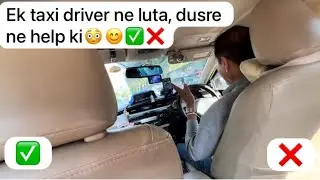 Ek taxi driver ne luta, dusre ne help ki…#thailand #bangkokairport #taxi 