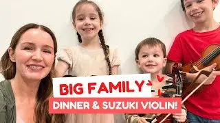 Sausage & Potato Soup and Suzuki Violin Group Class!