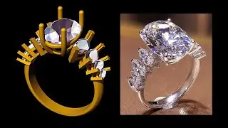 !! Diamond Ring !! #matrix3d #rhinoceros #solitairerings #jwellery #cad #engagementring #3d #ring