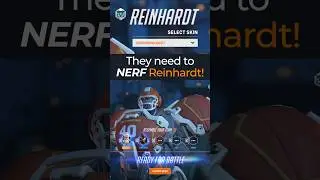 They need to NERF Reinhardt!! #overwatch2 #overwatch #overwatchclips