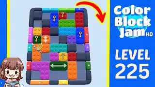 Color Block Jam Level 225 Solution Walkthrough