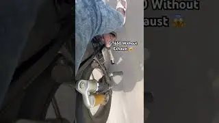 GT650 Without Exhaust Sound | No Exhaust | #gt650 #without #exhaust #sound