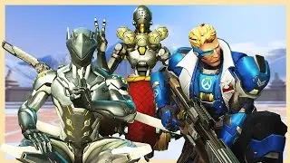 GENJI AND HIS STUDENT MEET THE MASTER! [OVERWATCH]