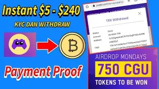 INSTANT REWARD $5+ CGU PROBIT GLOBAL AIRDROP | GRATIS 5 DOLLAR INSTANT APLIKASI PENGHASIL UANG