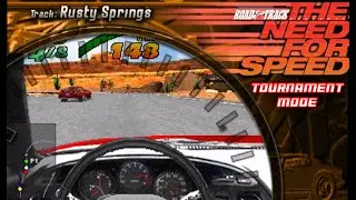 Road & Track Presents: The Need for Speed [Tournament Mode] - Rusty Springs (no commentary) PS1