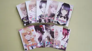 My Dress-Up Darling Manga Vol. 1 - Vol. 10, Unboxing