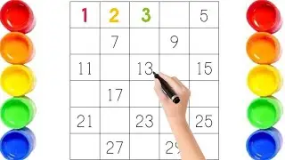 Learn 1 to 30 Numbers | Counting Song, Number Names & Fun Counting for Kids