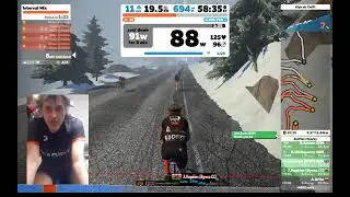 Zwift group workout with Ed Laverack