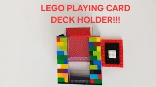 LEGO Card Deck Holder! 🃏 Build Your Own Playing Card Organizer!