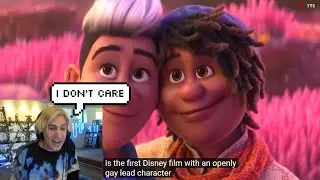xQc doesn't care about LGBTQ being represented in Movies