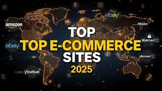 Top 50 Most-Visited Online Shopping Sites of 2025 | Global E-Commerce Ranking