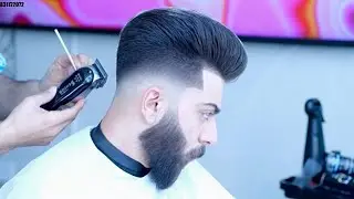 🤚اسهل واسرع طريقة‼️لكسر خط الصفر لتدريج الشعر 3Dبمكينة السنيور الامريكي🙅🏻‍♂️باحدث تكنيك للمبتدئين