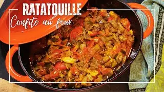 RATATOUILLE CONFITE 6H AU FOUR sublimez le plat estival par excellence | À La Maison Avec Leslie
