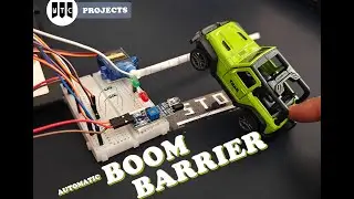 How I Made a Smart Check Post with IR Sensor & Servo Motor | DIY Project #tutorial  #crash #cars