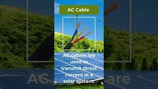 DC Cable VS AC Cable in a #solar System