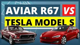 AVIAR R67 VS TESLA MODEL S PERFORMANCE #Aviar #Tesla #TSLA #EV