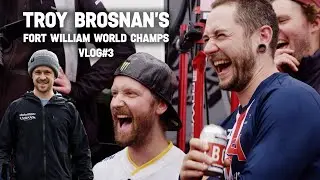 WET WEATHER CARNAGE!!! Fort William World Champs Vlog #3