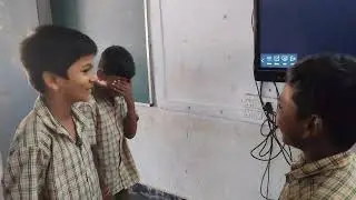 A small activity in classroom.. 