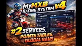 MyMXB Racing System v4 - #2 Servers, Points Tables, Global Bans
