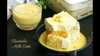 Rasmalai milk cake / Rasmalai Tres Leches Cake