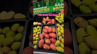 Pink Mango 🥭 #fruit #shortvideo #shorts #shopping #mango #vietnam #views #market