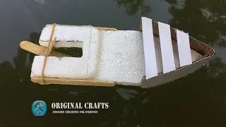 How To Make a Self Propelled Boat With Rubber Band