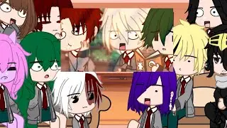 Some class 1A students react to bkdk | MHA | BNHA | Bkdk 💛💚 | Gacha Club
