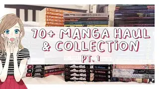 manga haul + collection pt. 1 | 70+ VOLUMES